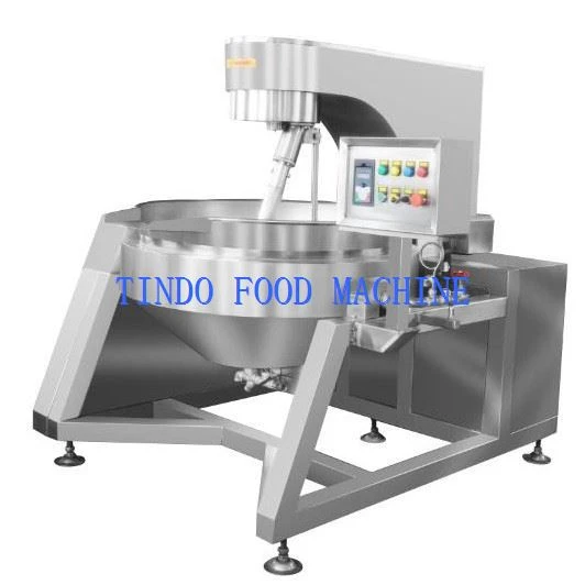 Melksnoepjes die kookmachine maken